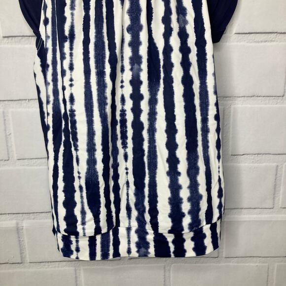 Athleta Wave Break Blousy Tankini Bathing Suit Top Size 34D/DD - Picture 7 of 14